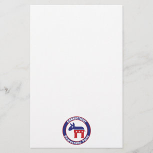 Connecticut Democratic Party Stationery