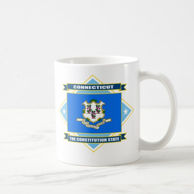 Connecticut Diamond Coffee Mug (Right)