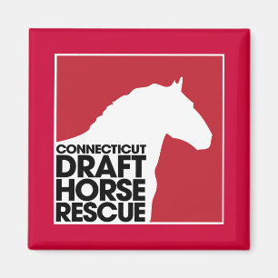 Connecticut Draught Horse Rescue magnet