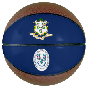 Connecticut flag basketball
