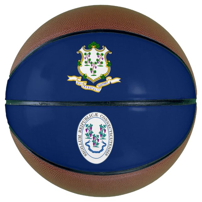 Connecticut flag basketball (Front)