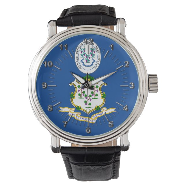 Connecticut flag watch (Front)
