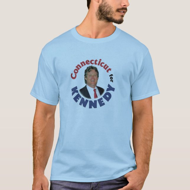 Connecticut for Kennedy T-Shirt (Front)