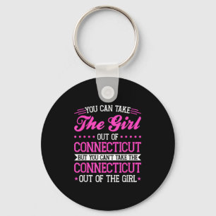 Connecticut Girl Can't Take Out The Connecticut Key Ring
