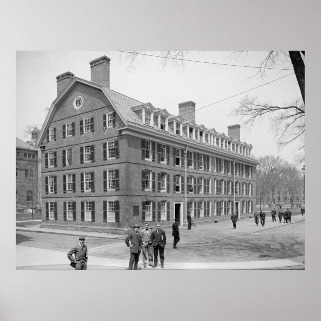Connecticut Hall (Yale University) Poster (Front)