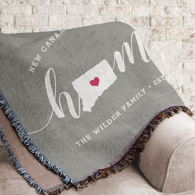 Connecticut Home State Personalised Throw Blanket (Creator Uploaded)