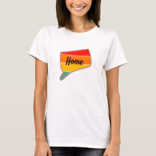 Connecticut Is My Home State Pride T-Shirt