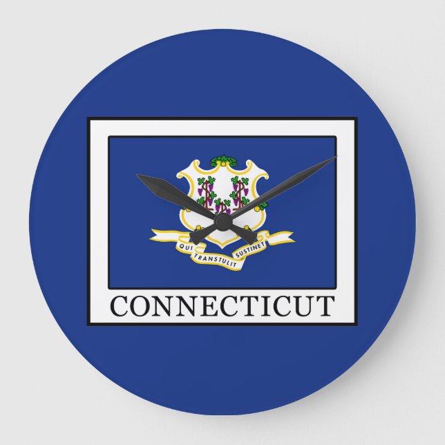 Connecticut Large Clock (Front)