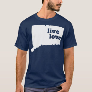 Connecticut Live Love Connecticut TShirt