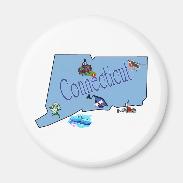 Connecticut Magnet (Front)