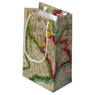 Connecticut Map Small Gift Bag
