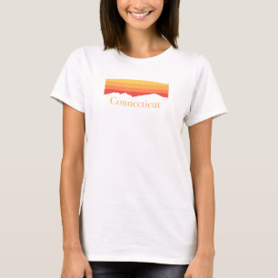 Connecticut Mountain Sunset Outdoors Nature Hiking T-Shirt