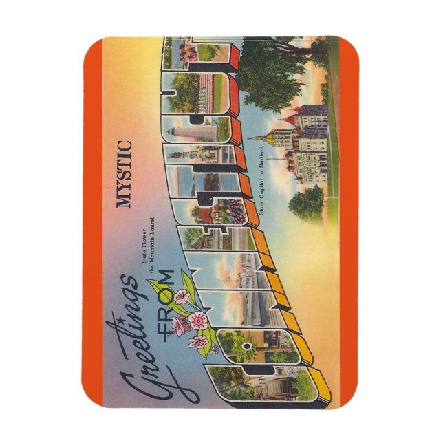 Connecticut, Mystic Magnet (Vertical)