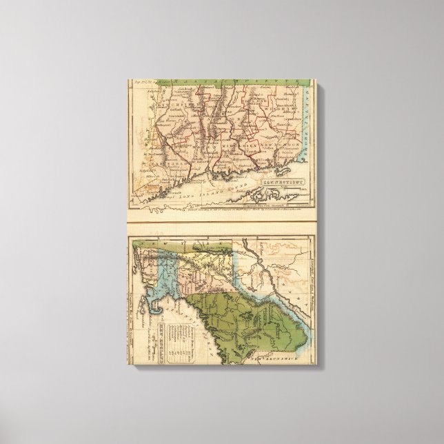 Connecticut, NewEngland Canvas Print (Front)
