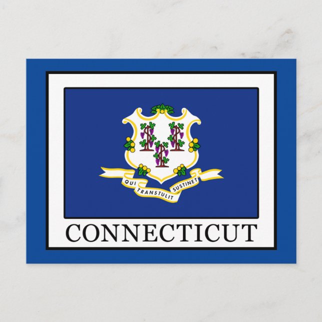 Connecticut Postcard (Front)