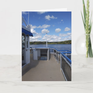 Connecticut River from Riverboat Card