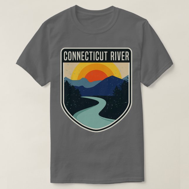 Connecticut River T-Shirt (Design Front)