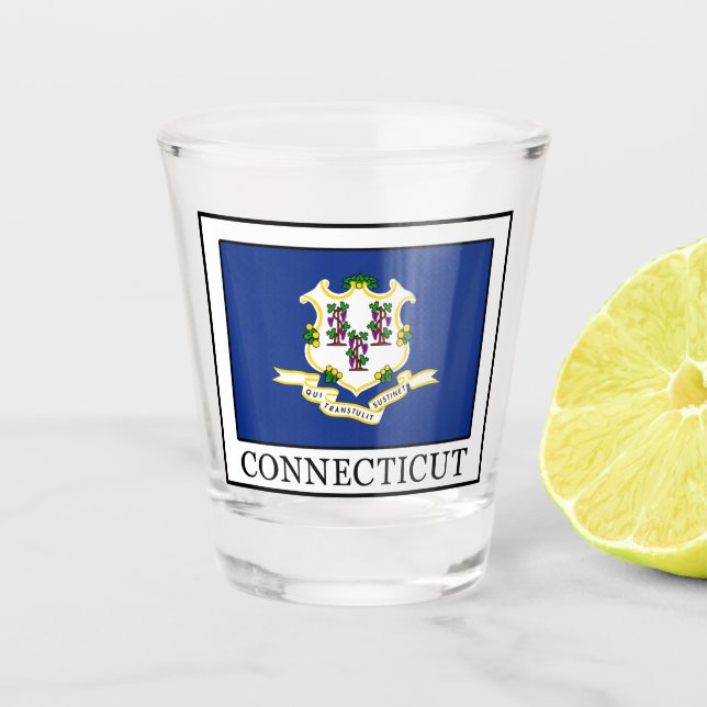 Connecticut Shot Glass (Front)