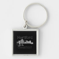 Connecticut Souvenir Music Guitar Gift Hartford