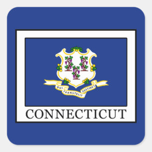 Connecticut Square Sticker