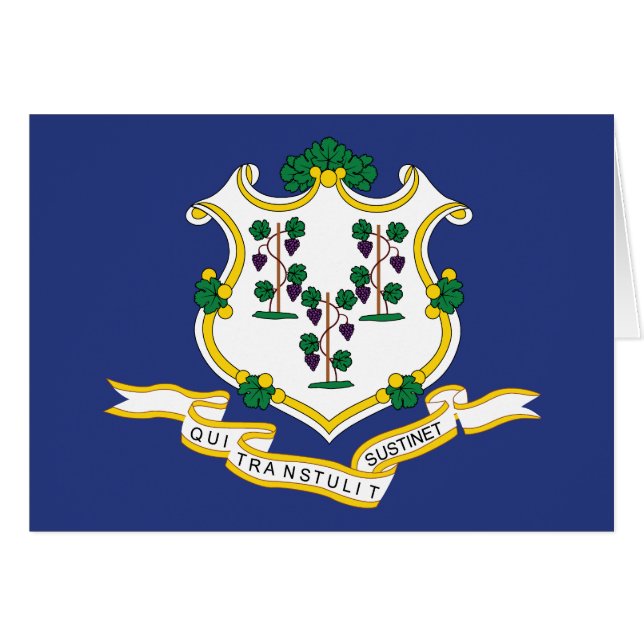 Connecticut State Flag (Front Horizontal)