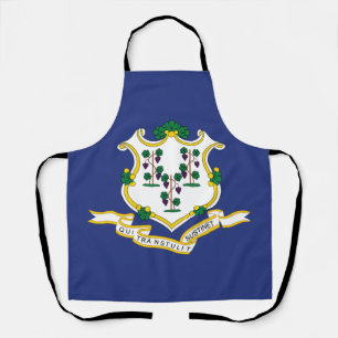 Connecticut State Flag Apron