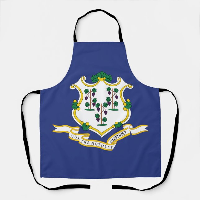 Connecticut State Flag Apron (Front)