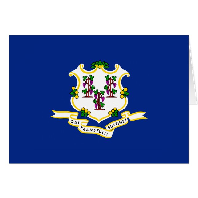 Connecticut State Flag Design (Front Horizontal)