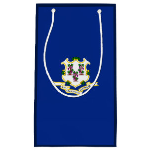 Connecticut State Flag Design Small Gift Bag