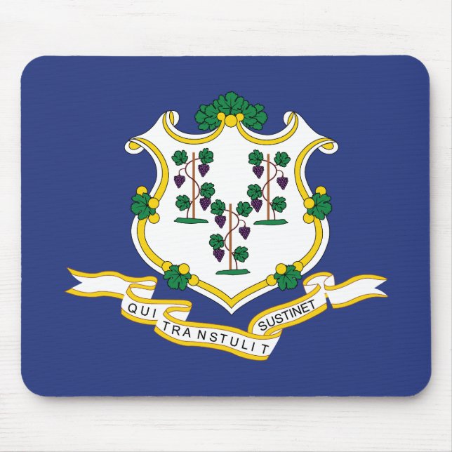 Connecticut State Flag Mouse Mat (Front)