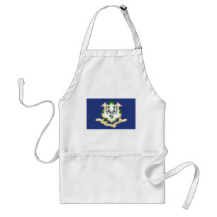 Connecticut State Flag Standard Apron