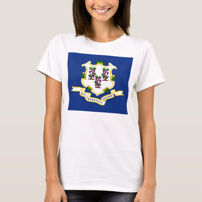 Connecticut State Flag T-Shirt (Front)