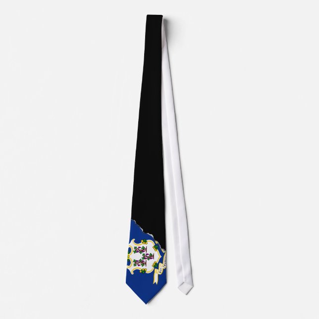 Connecticut State Flag Tie (Front)