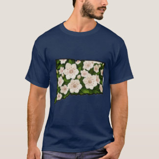 Connecticut State Flower Mountain Laurel T-Shirt