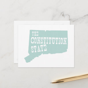 Connecticut State Nickname Postcard