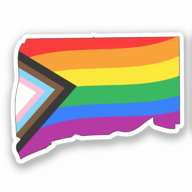 Connecticut State Pride LGBTQ Progress Pride (Front)