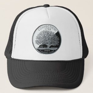 Connecticut State Quarter Trucker Hat