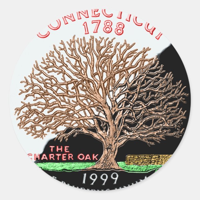 Connecticut Sticker (Front)