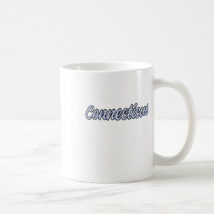 Connecticut Sticker Coffee Mug