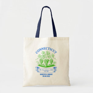 Connecticut Wedding Welcome Guests, Bridesmaid Tote Bag