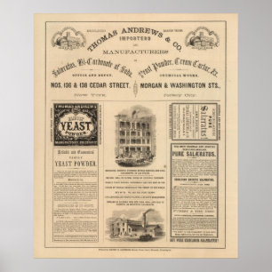 Connecticut with Portions of New York Poster