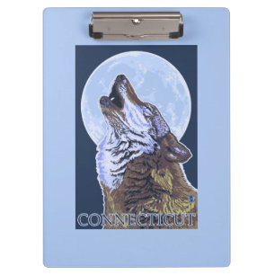 ConnecticutHowling Wolf Clipboard