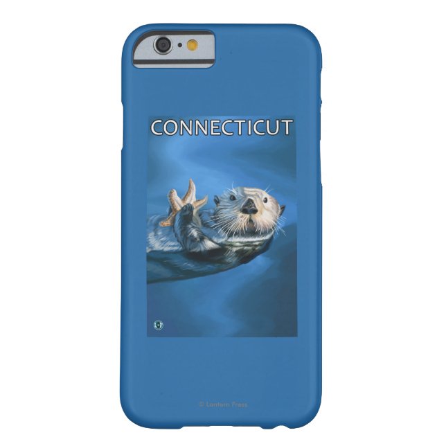 ConnecticutSea Otter Scene Case-Mate iPhone Case (Back)