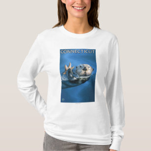 ConnecticutSea Otter Scene T-Shirt