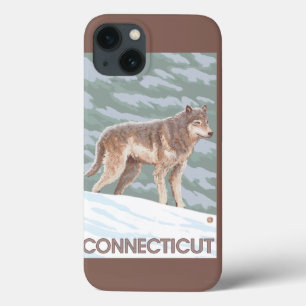 ConnecticutWolf Scene iPhone 13 Case