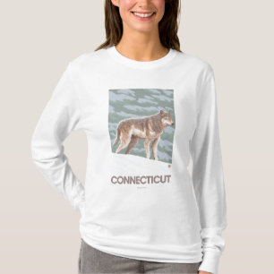 ConnecticutWolf Scene T-Shirt