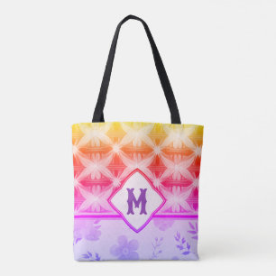 Connecting Flowers Tote Bag