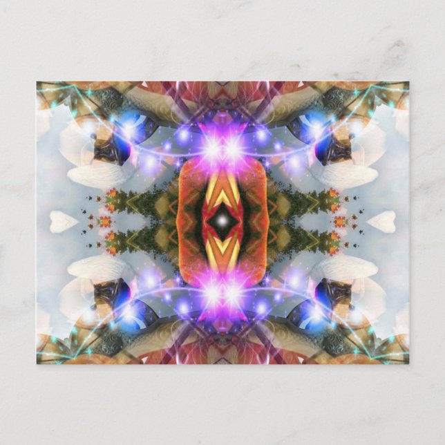 Connection in Time and Space Postcard (Front)