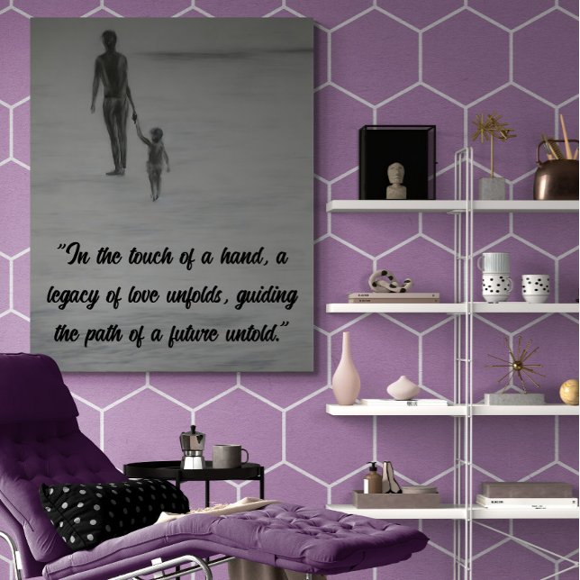 Connection of Hearts: Emotional Father and Child  Poster (Creator Uploaded)