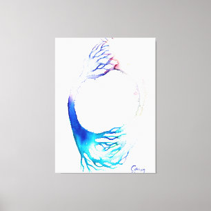 Connection Poster Canvas Print